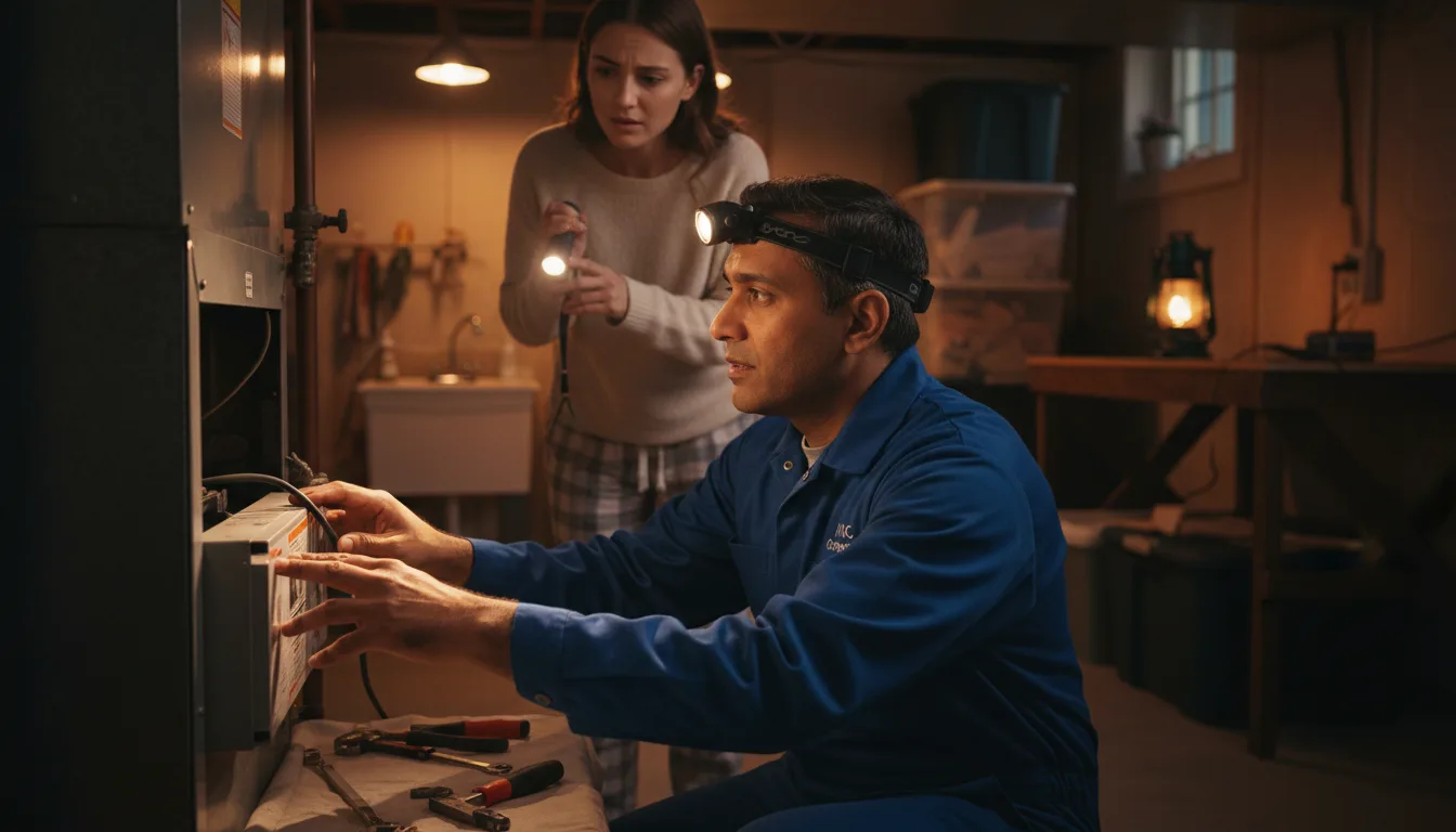 Emergency HVAC Repair in Bradley, ME near me · HVAC
